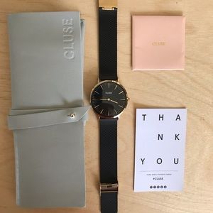 CLUSE La Bohème mesh watch